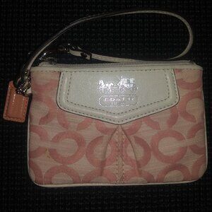 Coach OpArt  Wristlet Wallet